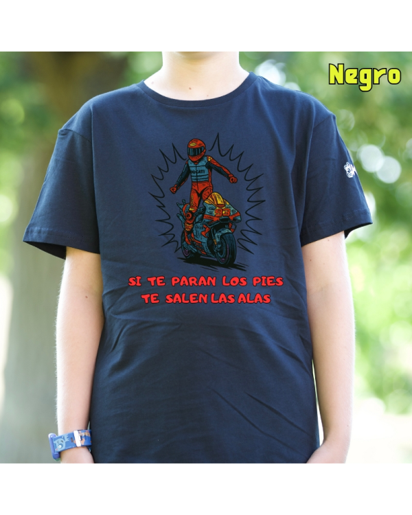Camiseta niño manga corta - ALAS