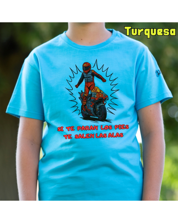 Camiseta niño manga corta - ALAS