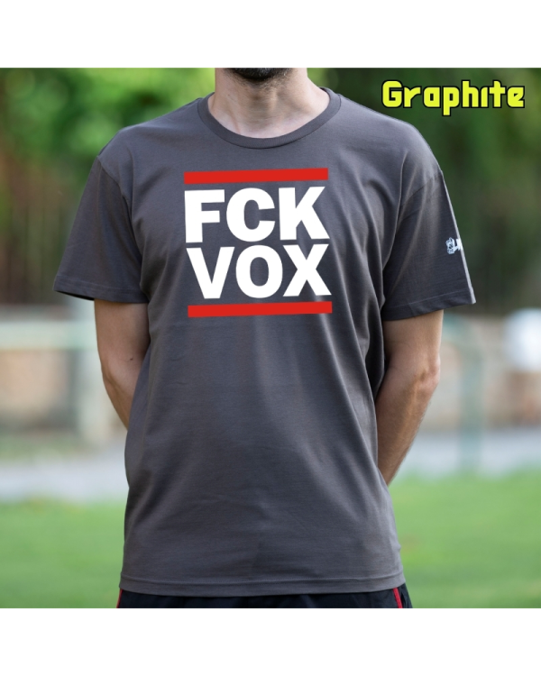 Camiseta Hombre Manga Corta - Fck Vox
