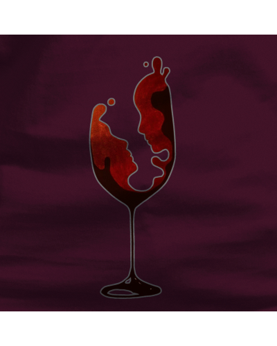 Camiseta Hombre Manga Corta - COPA VINO