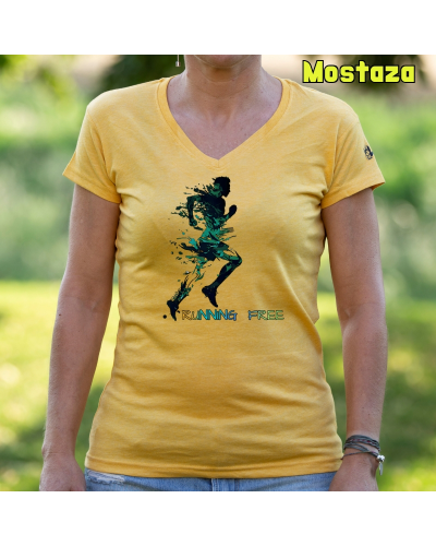 Camiseta Mujer Manga Corta - Running Free