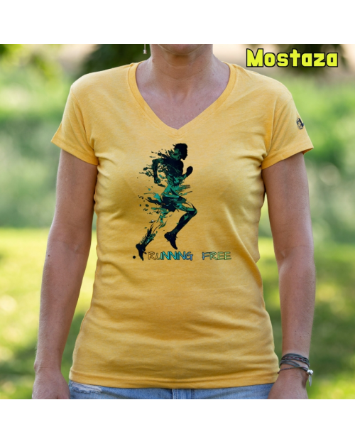 Camiseta Mujer Manga Corta - Running Free