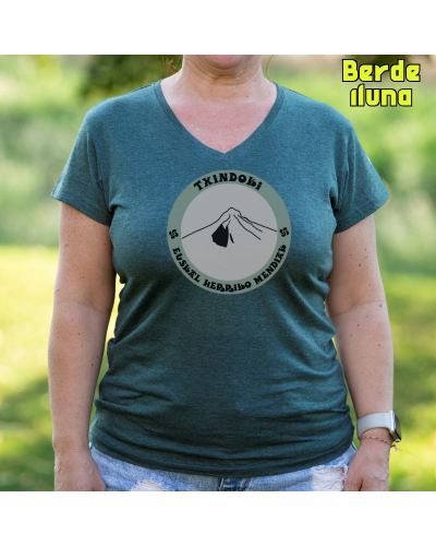 Camiseta Mujer Txindoki- manga corta