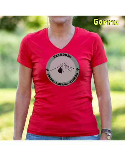 Camiseta Mujer Txindoki- manga corta