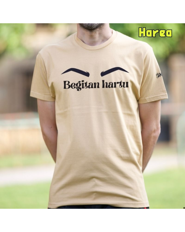 Gizonezkoen Kamiseta - Begitan Hartu