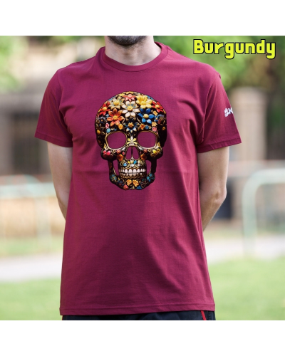 Camiseta Hombre Manga Corta - FLORIDA SKULL