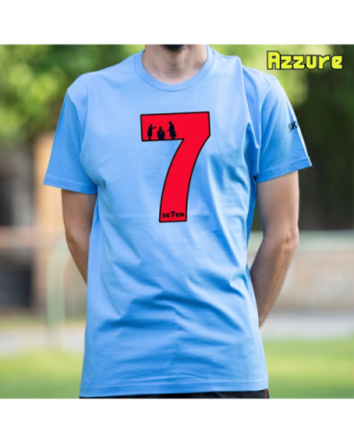 Camiseta Hombre Manga Corta-Seven Azzure