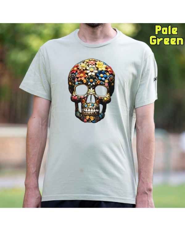 Camiseta hombre FLORIDA SKULL - manga corta