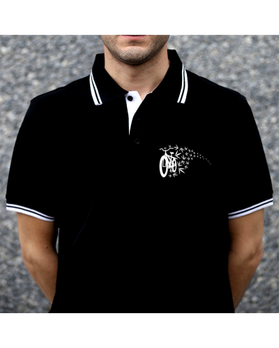 Polo POWER BIKE - manga corta