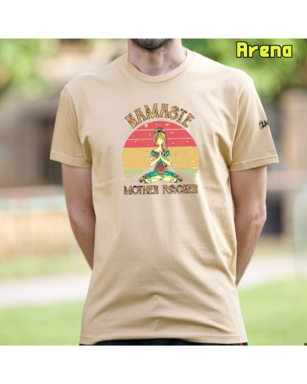 Camiseta Hombre Manga Corta-Namaste Arena