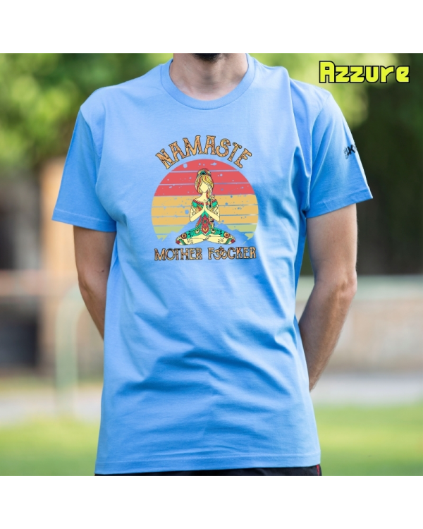 Camiseta Hombre Manga Corta-Namaste Azzure