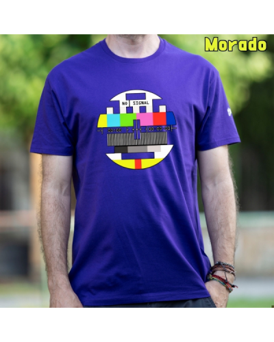 Camiseta Hombre Manga Corta - NO SIGNAL