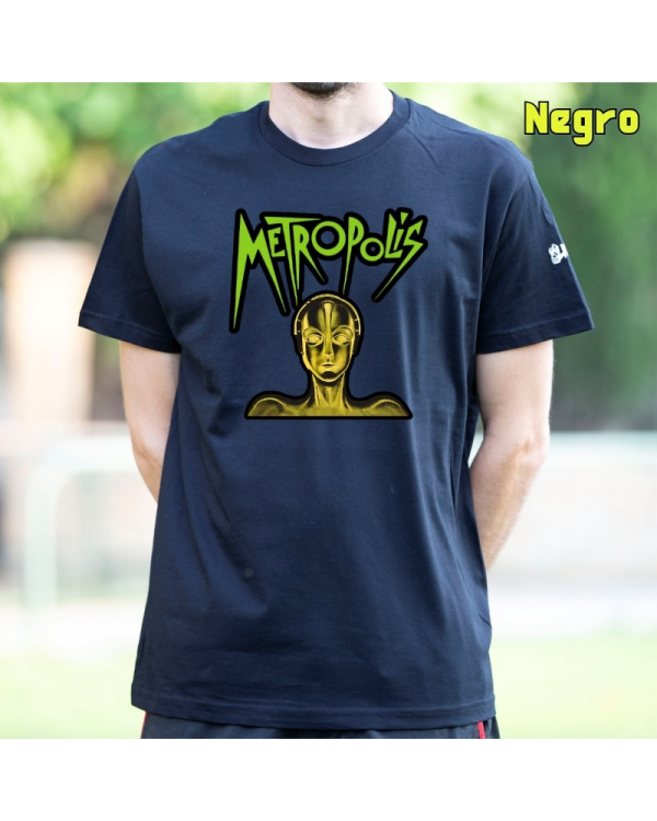 Camiseta Hombre Manga Corta - Metropolis