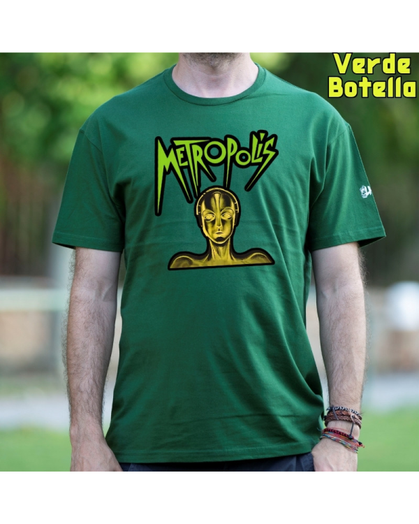 Camiseta Hombre Manga Corta - Metropolis