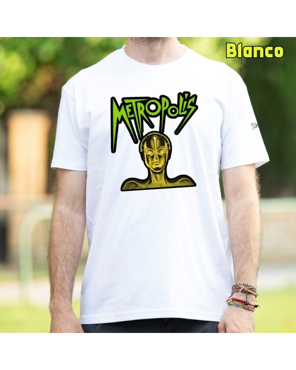 Camiseta Hombre Manga Corta - Metropolis