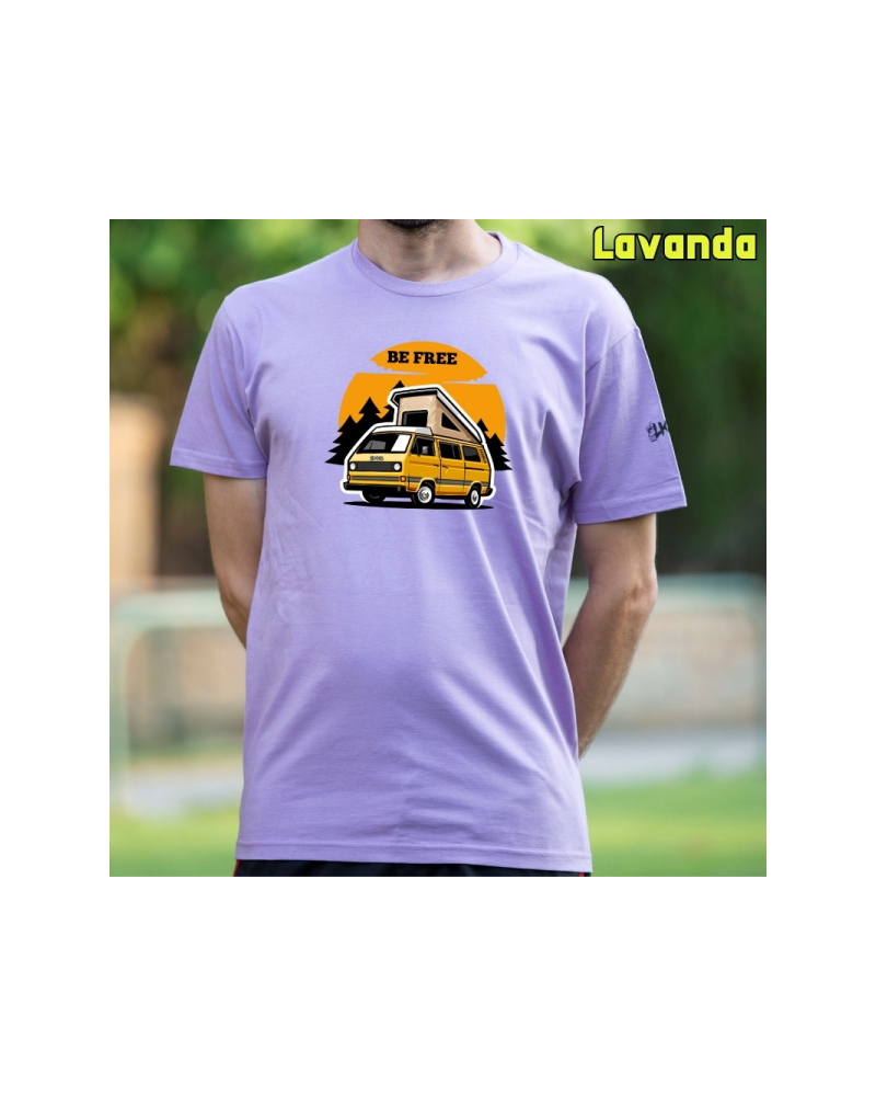 Camiseta Hombre Manga Corta - Be Free