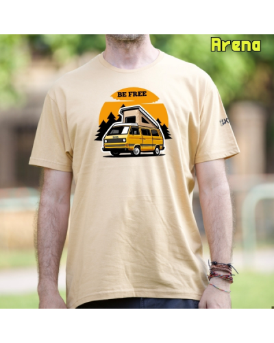 Camiseta Hombre Manga Corta - Be Free