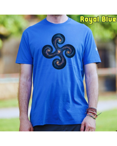 Gizonezkoen Kamiseta - Lauburu Galaxia