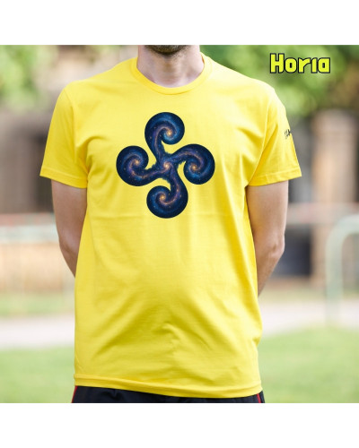 Gizonezkoen Kamiseta - Lauburu Galaxia