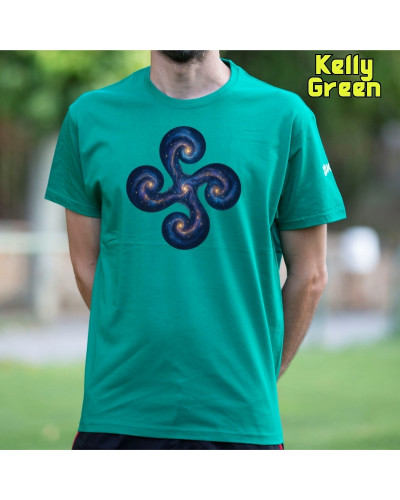 Gizonezkoen Kamiseta - Lauburu Galaxia