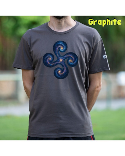 Gizonezkoen Kamiseta - Lauburu Galaxia