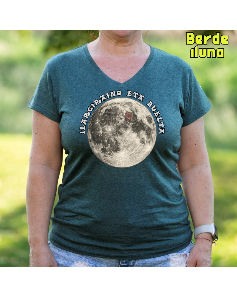 Emakumeen Kamiseta - Ilargiraino