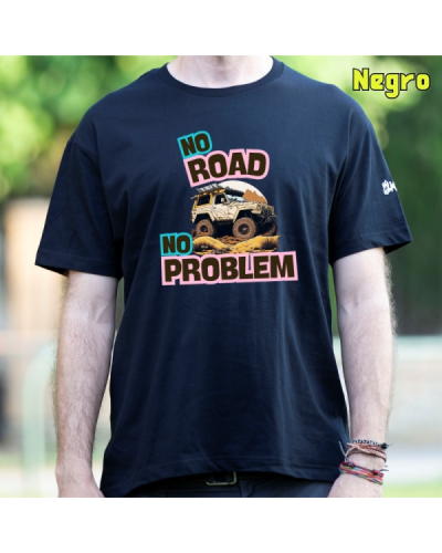 Camiseta Hombre Manga Corta - NO ROAD