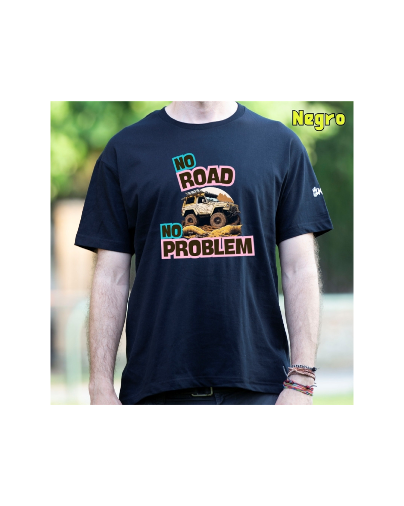 Camiseta Hombre Manga Corta - NO ROAD