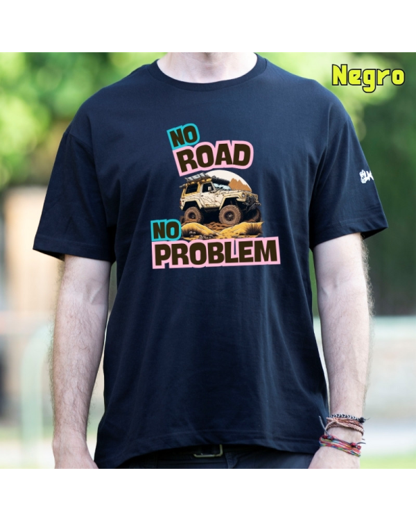 Camiseta Hombre Manga Corta - No Road