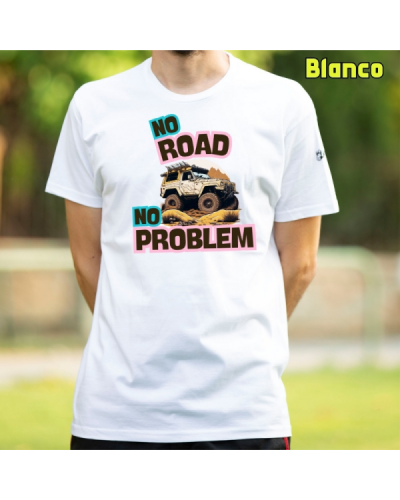 Camiseta Hombre Manga Corta - NO ROAD