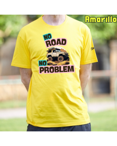 Camiseta Hombre Manga Corta - NO ROAD