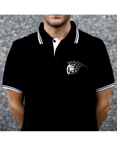 Polo POWER BIKE - manga corta