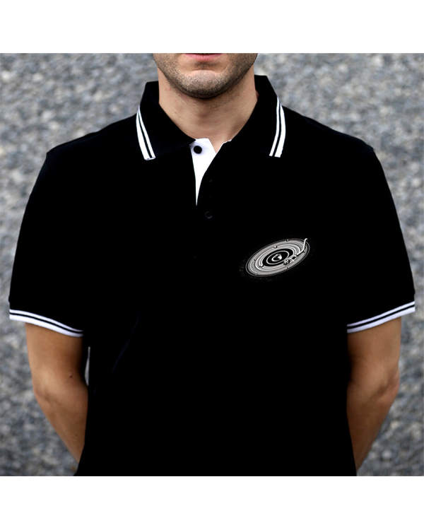 Polo Bicolor- Galaxia Vinilo