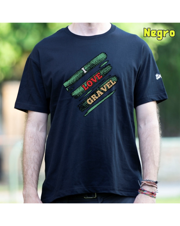 Camiseta Hombre Manga Corta - Love Gravel