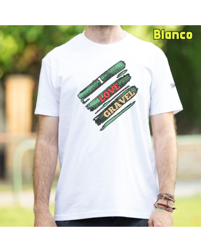 Camiseta Hombre Manga Corta - LOVE GRAVEL