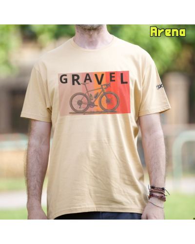 Camiseta Hombre Manga Corta - GRAVEL