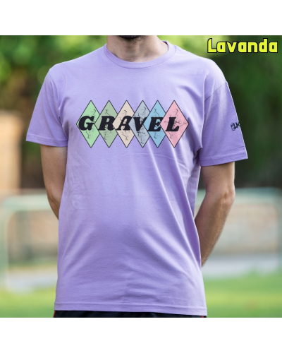 Camiseta Hombre Manga Corta - GRAVEL ROMBOS