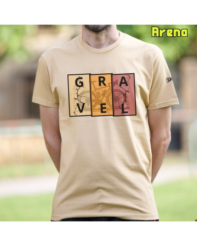 Camiseta Hombre Manga Corta - GRAVEL II