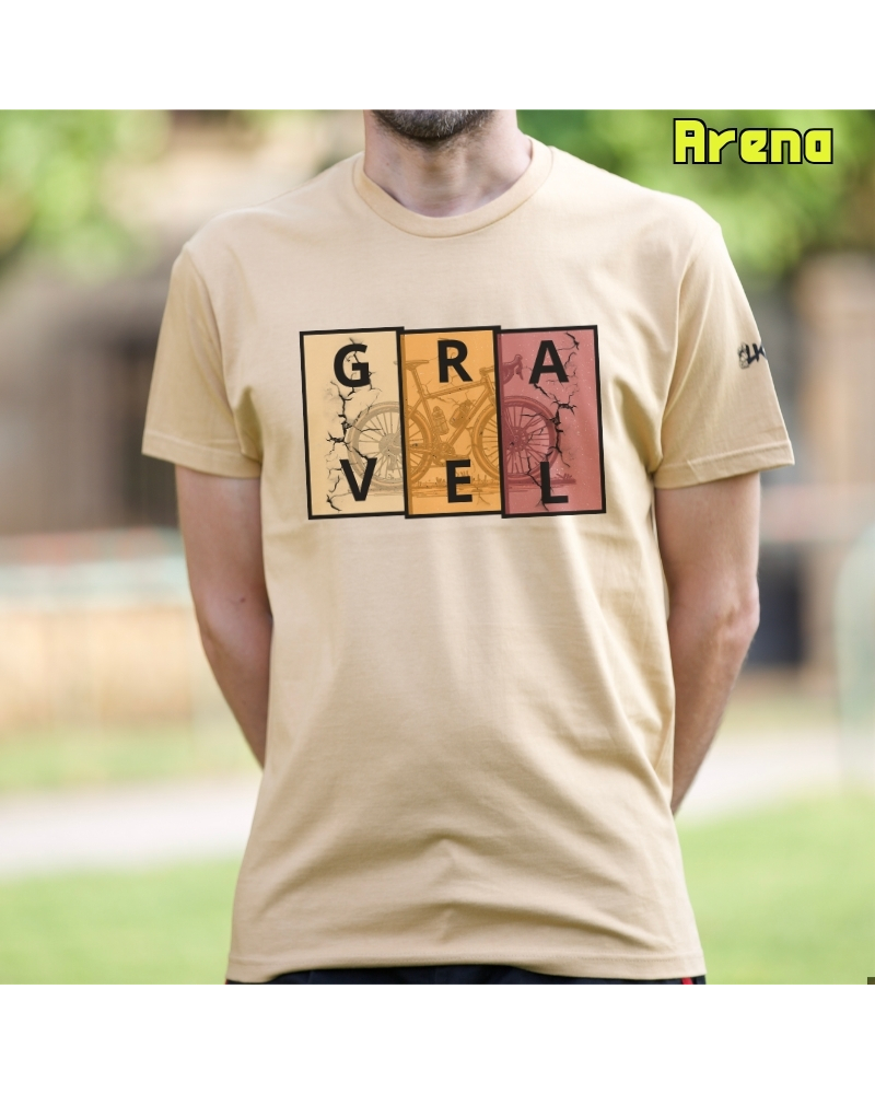 Camiseta Hombre Manga Corta - GRAVEL II