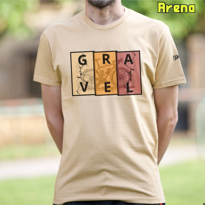 Camiseta Hombre Manga Corta - GRAVEL II