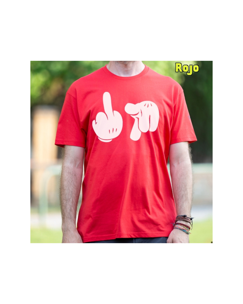 Camiseta Hombre Manga Corta - Hey You Fuck You