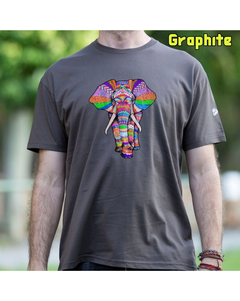 Camiseta Hombre Manga Corta - Elephant