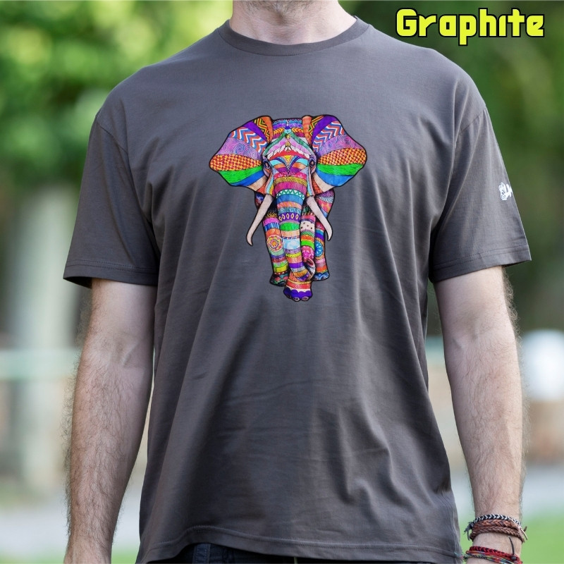 Camiseta Hombre Manga Corta - Elephant