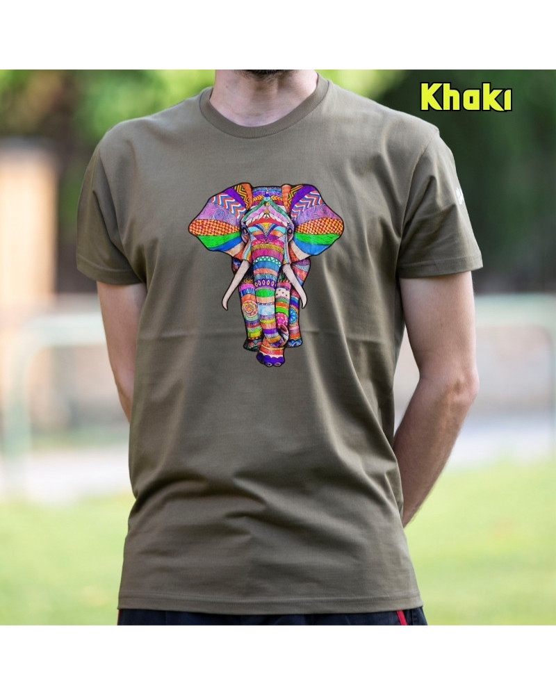 Camiseta Hombre Manga Corta - Elephant