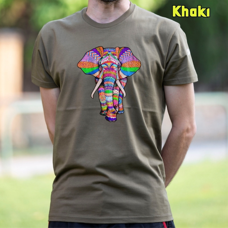Camiseta Hombre Manga Corta - Elephant