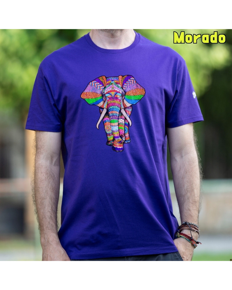 Camiseta Hombre Manga Corta - Elephant