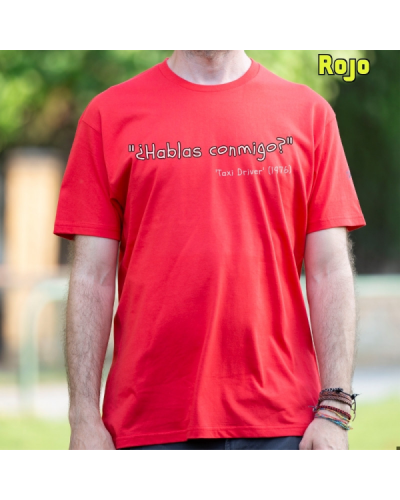 Camiseta Hombre Manga Corta - HABLAS CONMIGO