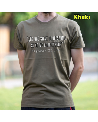 Camiseta Hombre Manga Corta - NO ME ARREPIENTO