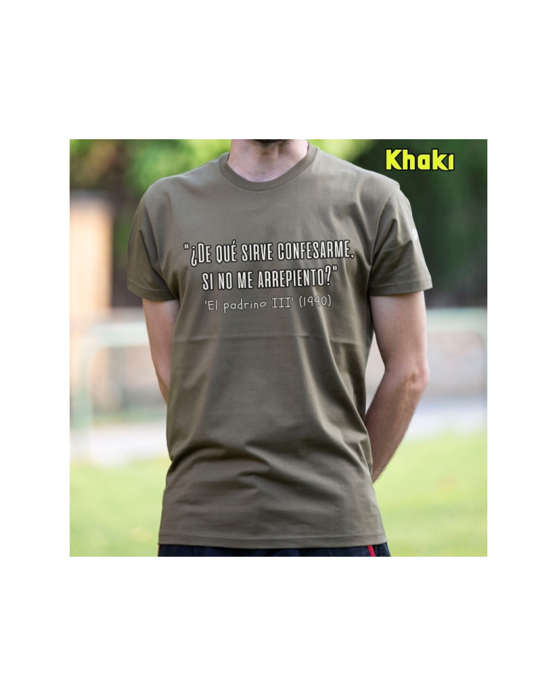 Camiseta Hombre Manga Corta - No Me Arrepiento