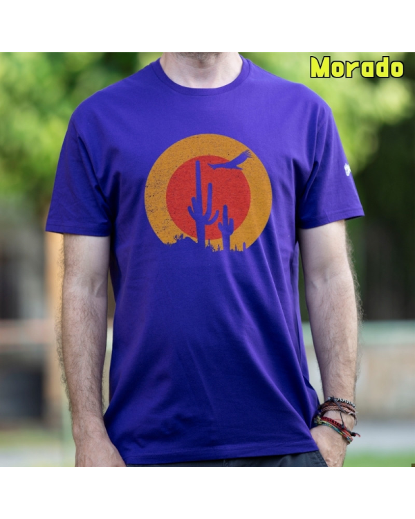 Camiseta Hombre Manga Corta - Desert